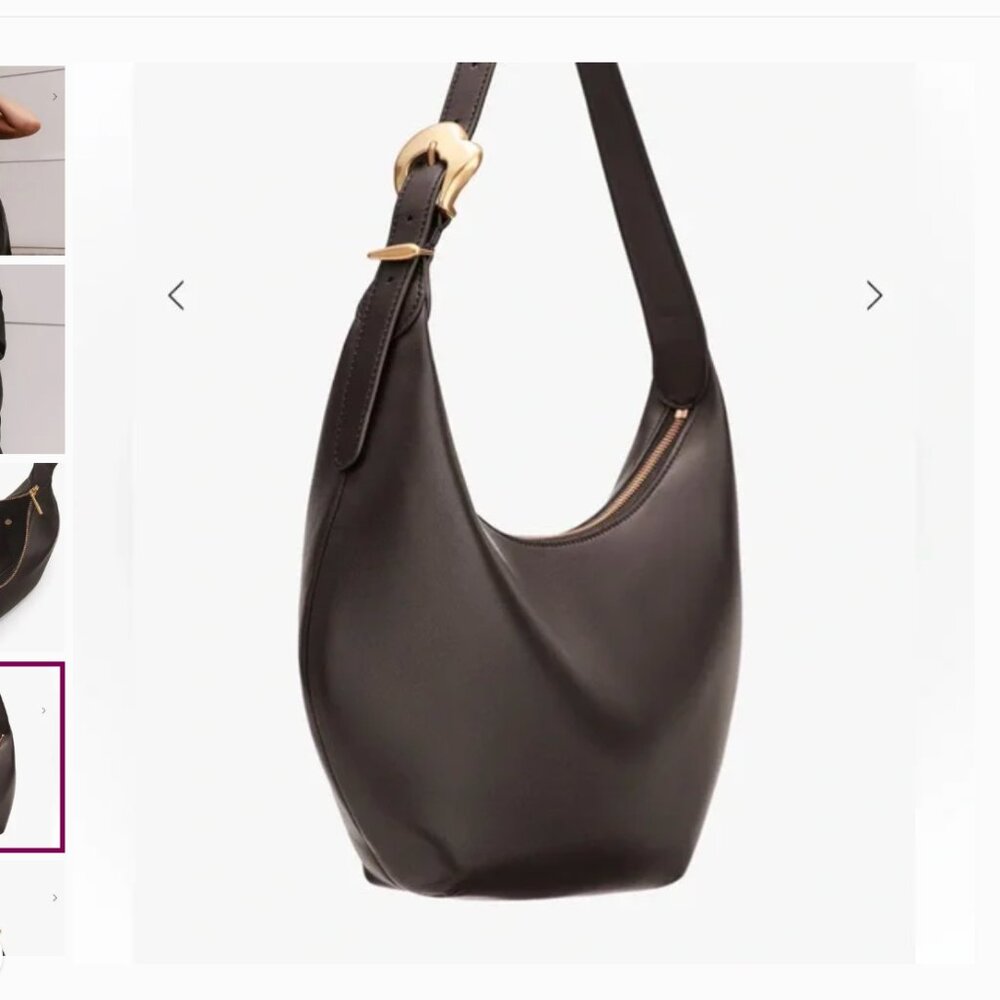 Cuyana Celestia Shoulder Bag - Mocha - Picture 5 of 15